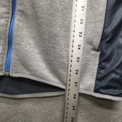 Under Armour Men Sweatshirt XL Gray Fleece Coldgear Gorpcore Zipper Logo Long