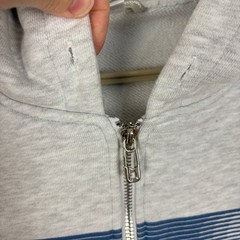 Maybe Tomorrow Full Zip Hoodie Light Heather Gray 2XL athletic athleisure Cotton