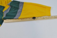 Vintage Gap 90’s Gold Yellow Green Gray Striped Shirt Pullover Sweatshirt Large