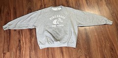 NY Pine Grove Dude Ranch Horse Souvenir Vtg 90s Sweatshirt Men XL Delta Pro Tag