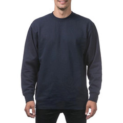 Pro Club Men’s Heavyweight 13oz Crew Neck Fleece Sweatshirt