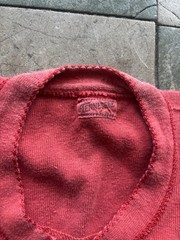 VTG 50s 60s Long Fleece Full Body Suit Red Men’s The Tennessee Fleece