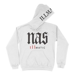 Nas Illmatic Men’s Hoodie 90’s Hip Hop Rapper Graphic Design Sizes S-4XL