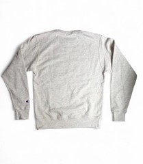 Champion Men’s Sz. S light heather gray crewneck sweatshirt.