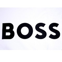 Boss Sweatshirt Big & Tall Mens 4XLT White Logo Graphic Crewneck Pullover $248