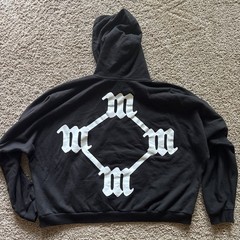 Kanye West × Yeezy Season SHMG All Day So Help Me God Fleece Hoodie Sz 2 L/XL
