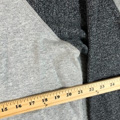 Quiksilver Hoodie Mens Medium Gray Pullover Sweater Surf Skate Sportswear Logo