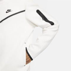 Nike Tech Fleece Windrunner Hoodie Phantom White Black CU4489-030 2XL XXL Men’s