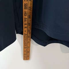 Barbell Mens Stealth Hoodie Large Navy Blue Zipper Pockets Athletic Pullover