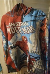 The Amazing Spider-Man.Beautiful Pullover Hoodie Size Large Orig by Tapestry.New
