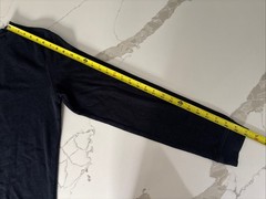 Basic H&M Men’s Navy Blue Knit Crew Neck Pullover Sweatshirt Long Sleeve Medium