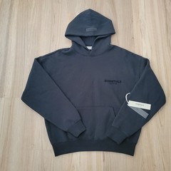 Fear of God Essentials Stretch Limo Black Hoodie NWT Size XSSi Men’s Cozy Casual