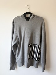 Air Jordan Men’s Gray Jumpman Graphic Fleece Pullover Hoodie Size S