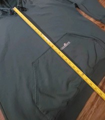 VTG Carhartt K132 HTG Green Hoodie Heavyweight Sweatshirt Pocket Logo 2XL Y2K