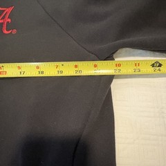 Lululemon Hoodie Mens Large Black Alabama Crimson Tide Relaxed Pullover LM3EK0S