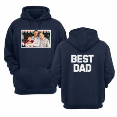 Custom Photo and Text Hoodie, Personalised Unisex , Your design or text Printed
