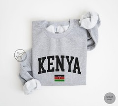 Kenya Sweatshirt Travel Unisex Kenya Trip Sweater Gift Tee