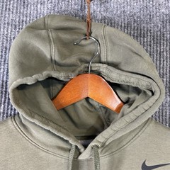 Nike Hoodie Men’s XL U.S. Army Olive Green Pullover Sweatshirt Military Logo