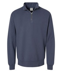 🔥 ComfortWash by Hanes Garment-Dyed Quarter-Zip Sweatshirt Up To 3XL GDH425
