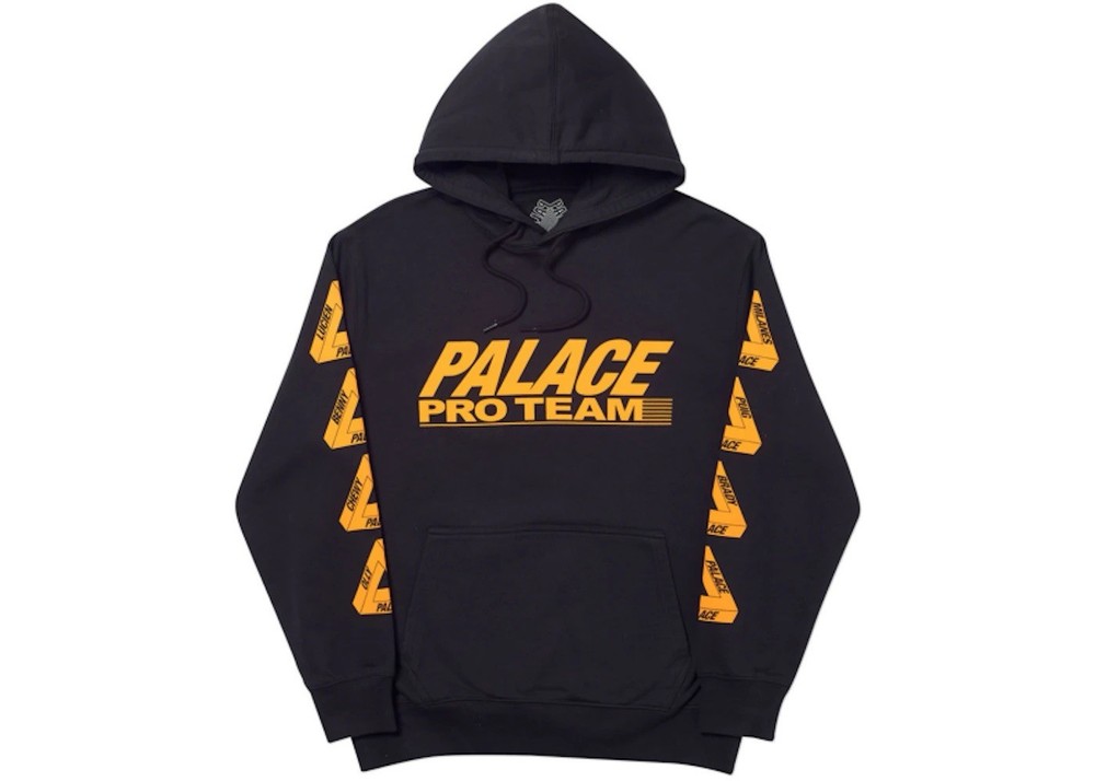 Palace Pro Team Tool Hood Hoodie Black Orange Men’s M NEW! RARE TRUSTED SELLER!