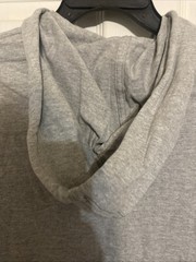 Champion Mens Jersey Pullover Hoodie Oxford Gray Size Medium NWT