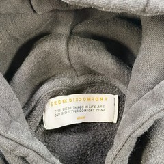 Yes Theory Seek Discomfort Hoodie Mens Medium Black Fleece Pullover YouTube