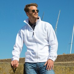 Result Mens Fleece Jacket Full Zip Up Heavy Outdoor Warm Polar Anti Pill Work
