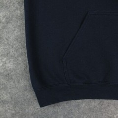 Gildan Hoodie Mens Small Blue Heavy Blend Pullover Football Pocket Activewear