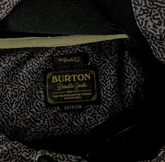 Burton Durable Goods Dryride Pullover Hoodie Plum & Black Microprint Men’s XXL