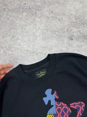 Vintage Vivienne Westwood Anglomania Big Logo Sweatshirt Hoodie Men Man Size S