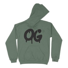 Men’s OG Hoodie Hip Hop Style Graffiti Drip Design Graphic Hoodie Sizes S-4XL