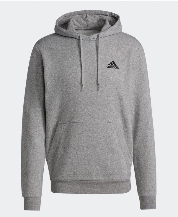 adidas men Essentials Fleece Hoodie Size Small New