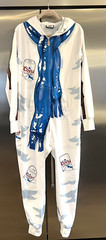 Coors Light Beer Adult Winter Holiday Jumpsuit Hoodie Full Body Suit Small READ