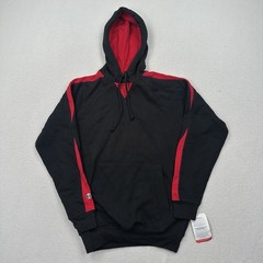 Holloway Men’s Renegade Hooded Sweatshirt Size XXS Red Black
