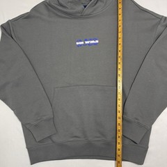 Hugo Boss Niftyhood Logo French Terry Hoodie Men’s M Gray NWT