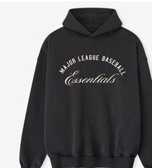 Authentic Fear of God Essentials x MLB Hoodie IN HAND XL Black