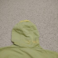 Helly Hansen Hoodie Sweatshirt Mens XL Green Cotton Designer Hiking Walking Camp