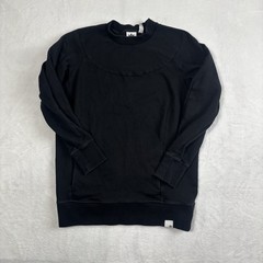Adidas Black Long Sleeve Fleece Pullover Sweatshirt Men’s XS Activewear Athletic