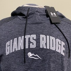 Giants Ridge Under Armour Mens Charcoal Hoodie Sweatshirt New Nwt Golf Leisure