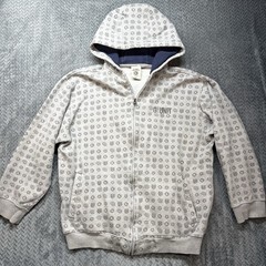 Vintage Y2K G-Unit Heavy Weight Hoodie Men’s XL Gray Full Zip AOP 50 Cent