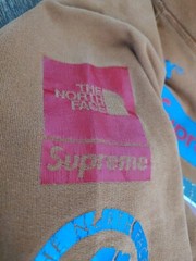 Supreme 1994 Hooded Sweatshirt With Kenya Flag Rust Color Size M