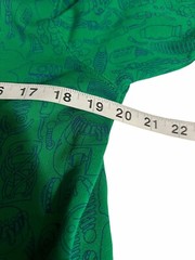 tezuka productions 2003.4.7. Astro Boy Anime Hoodie Green Blue Medium
