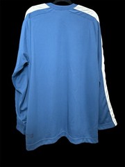 Nike Y2K Hooptech Dri Fit Basketball Pullover Size XL Blue white Black