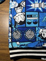 VTG Mighty Atom Astro Boy @Tezuka Productions Long Sleeve Zip Hoodie XL 180/1008