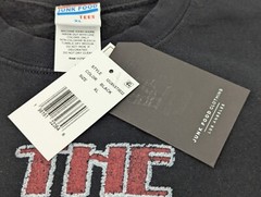 Junk Food Rolling Stones Sweatshirt Crew Neck North America 1981 Black Size XL