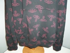 Vivienne Westwood Fresh Hoodie ADULT LARGE – Black Red 3101000N-J0079 – Turkey