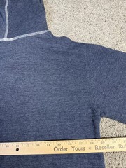 Universal Studios Hoodie Mens M Blue Pullover Fleece Hooded Pockets Logo
