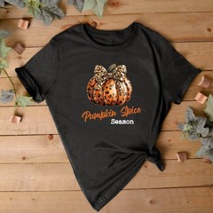 Animal Print Pumpkin Spice Jumper | Autumn Sweatshirt | Pumpkin Spice Jumper