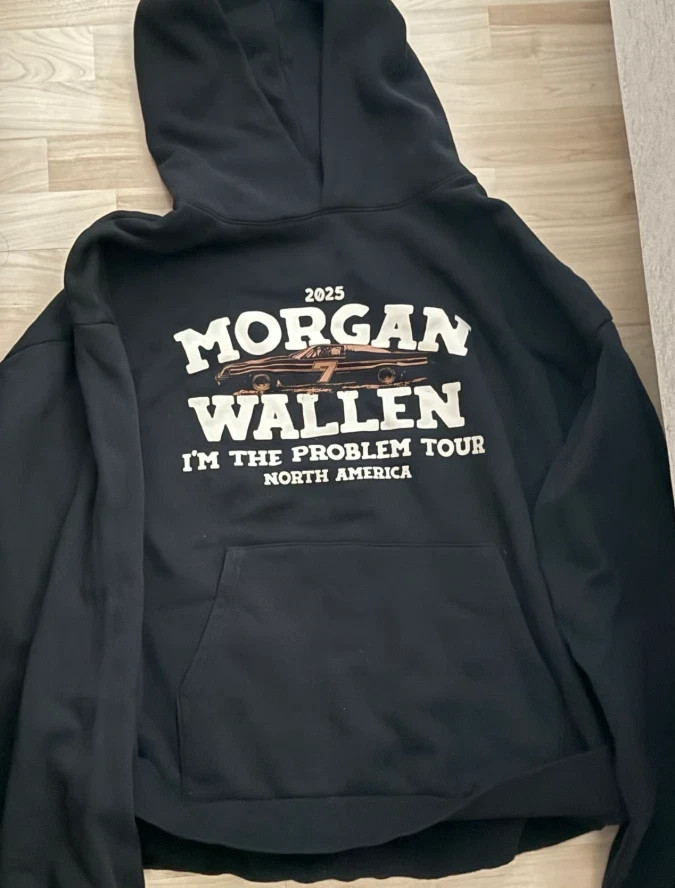 I’m The Problem Tour Hoodie Morgan Wallen North America 2025 Merch S-3XL