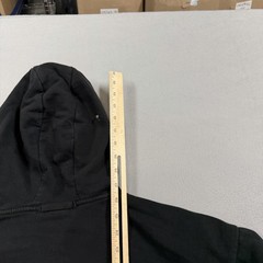 Dickies Hoodie Mens XL Black Fleece Full Zip Thermal Lined Sweatshirt Work